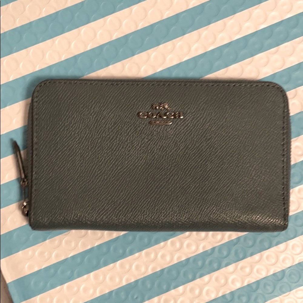 Coach Zip Around Wallet